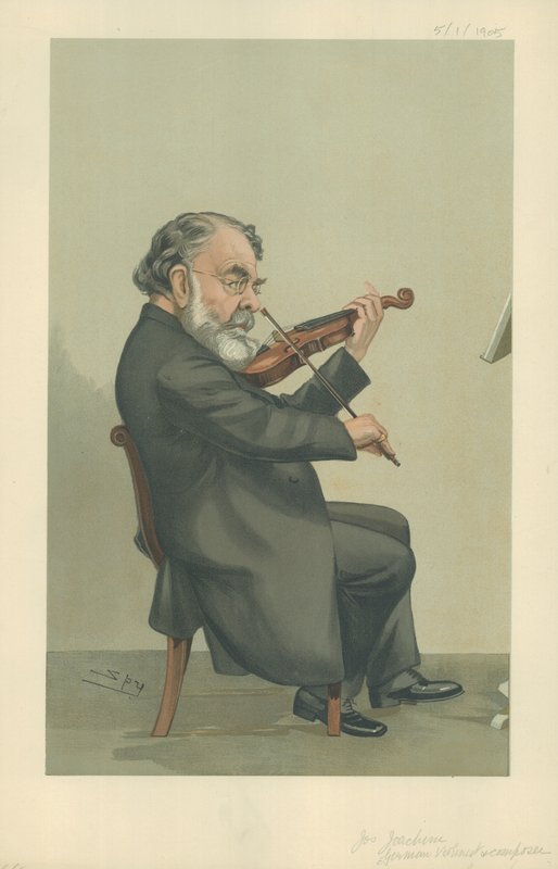 Joseph Joachim door Leslie Matthew Ward