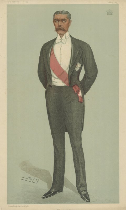 Lord Kitchener van Khartoum door Leslie Matthew Ward
