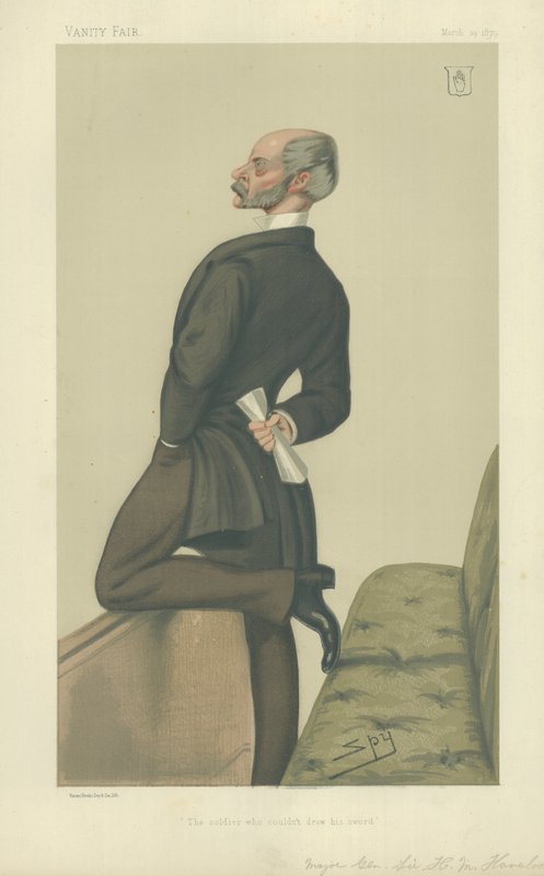 Generaal-majoor Sir Henry Marshann Havelock door Leslie Matthew Ward