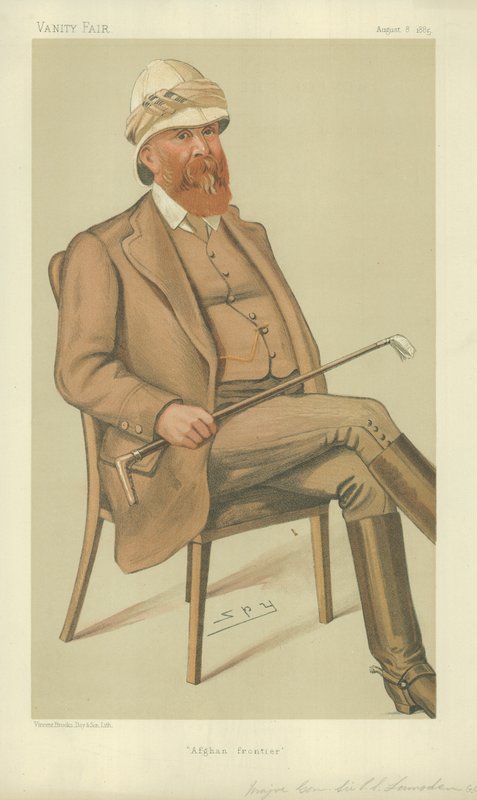 Generaal-majoor Sir Peter Stark Lumsden door Leslie Matthew Ward