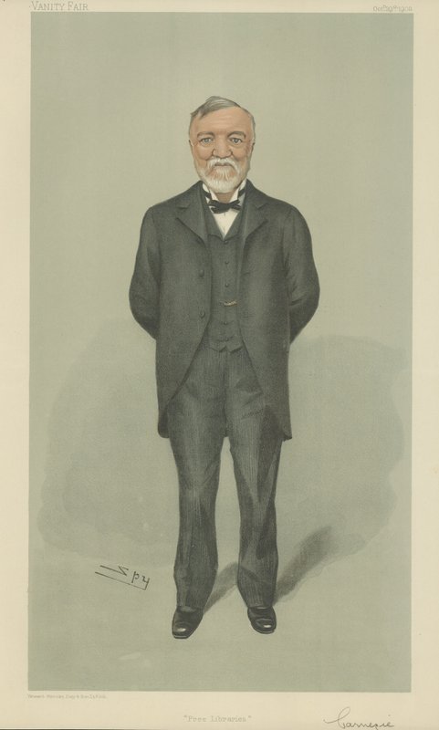 Mr Andrew Carnegie door Leslie Matthew Ward