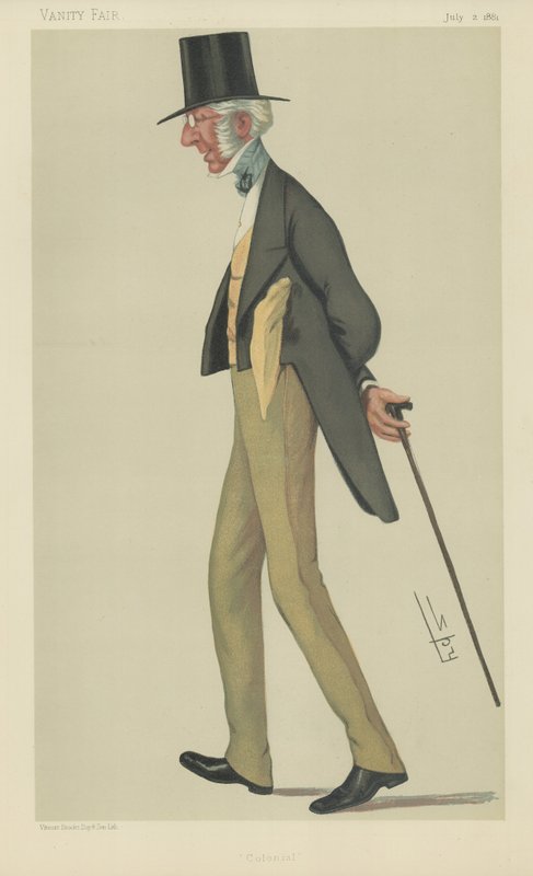 Mr. Charles Cox door Leslie Matthew Ward