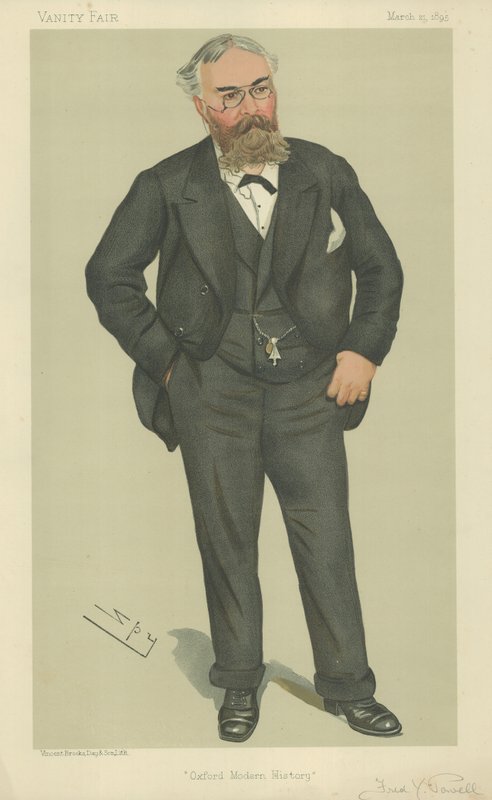 Mr Frederick York Powell door Leslie Matthew Ward