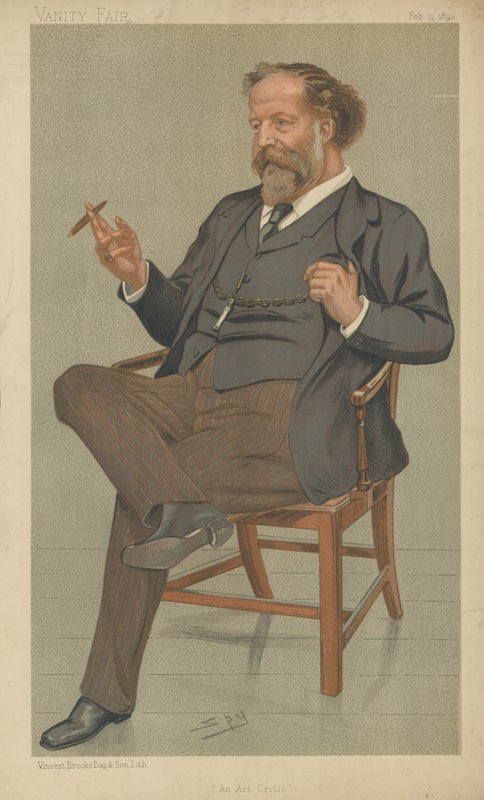 Mr J Comyns Carr door Leslie Matthew Ward
