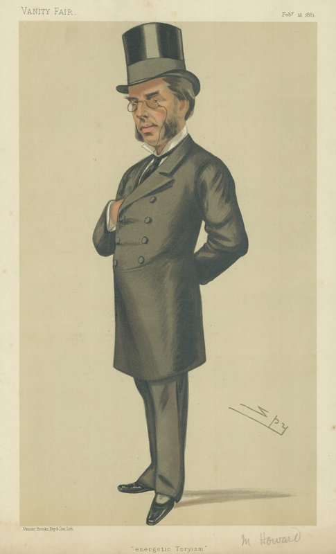 Mr. Morgan Howard (kleur litho) door Leslie Matthew Ward