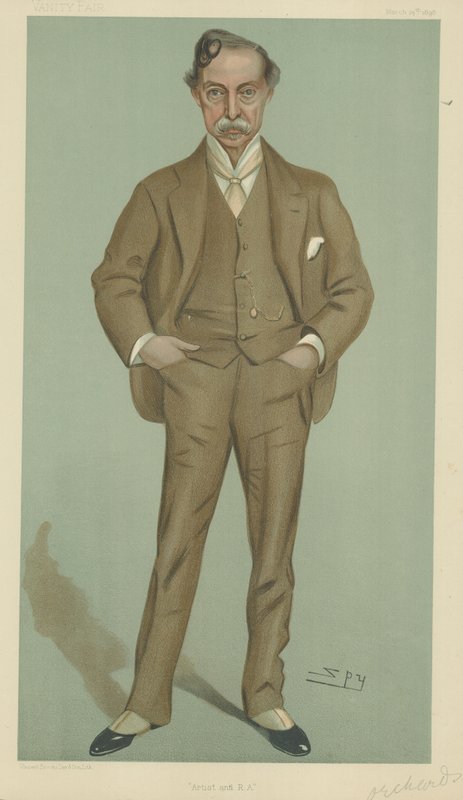 Mr William Quiller Orchardson door Leslie Matthew Ward