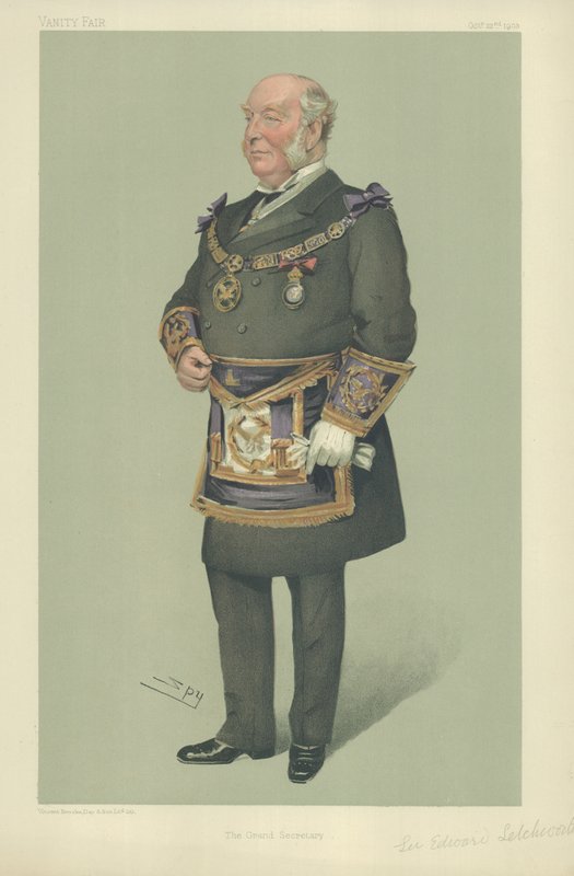 Sir Edward Letchworth door Leslie Matthew Ward