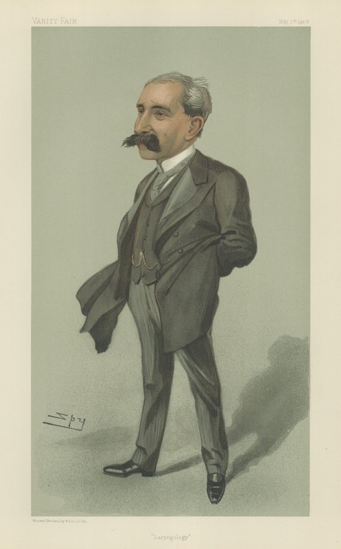 Sir Felix Semon door Leslie Matthew Ward