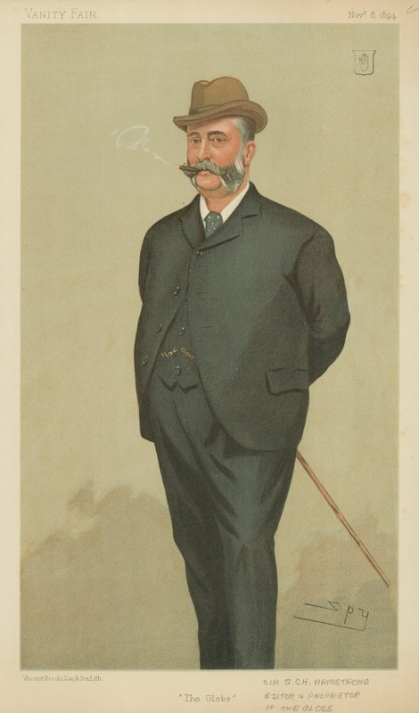 Sir George Clarlyon Hughes Armstrong door Leslie Matthew Ward