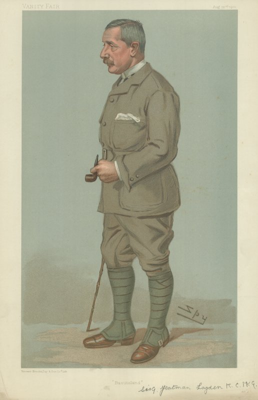 Sir Godfrey Yeatman Lagden door Leslie Matthew Ward