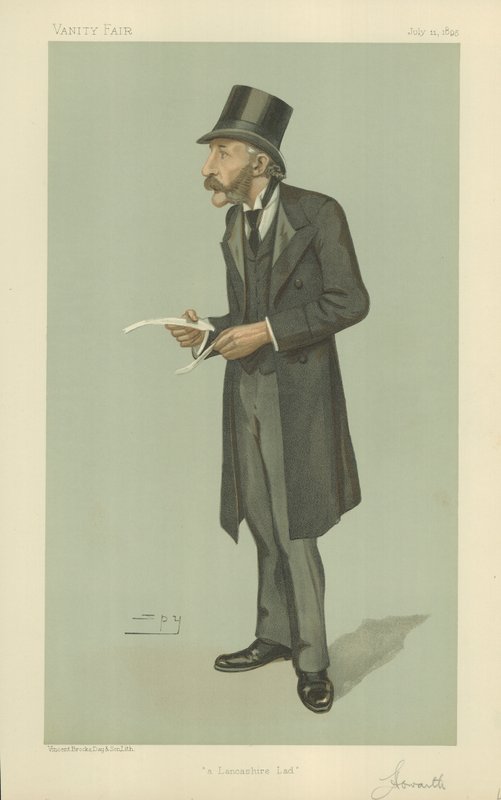 Sir Henry Hoyle Howarth door Leslie Matthew Ward
