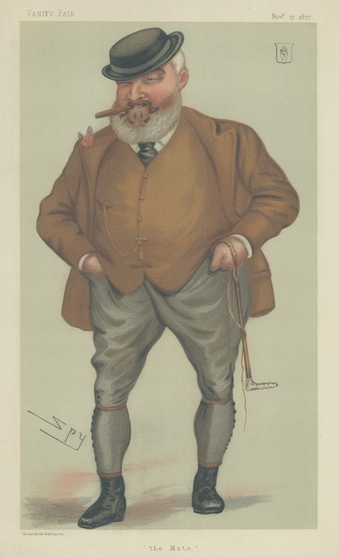 Sir John Dugdale Astley door Leslie Matthew Ward