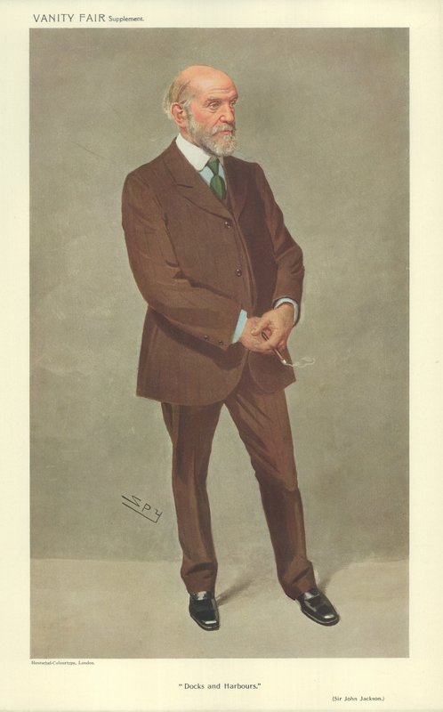 Sir John Jackson door Leslie Matthew Ward