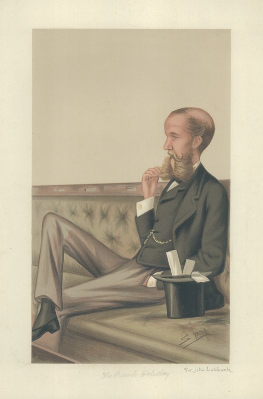 Sir John Lubbock door Leslie Matthew Ward