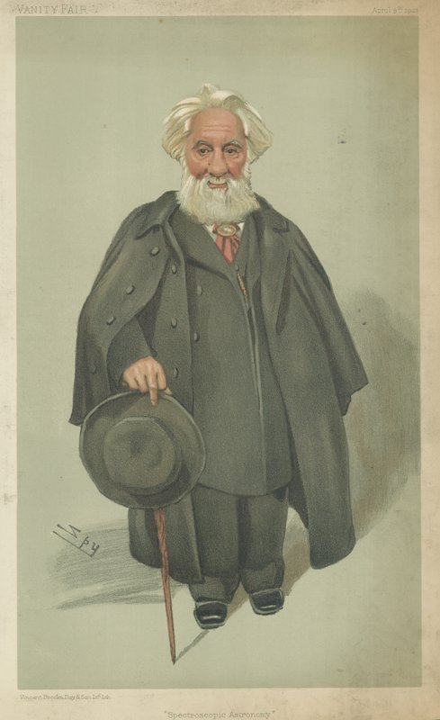Sir William Huggins door Leslie Matthew Ward