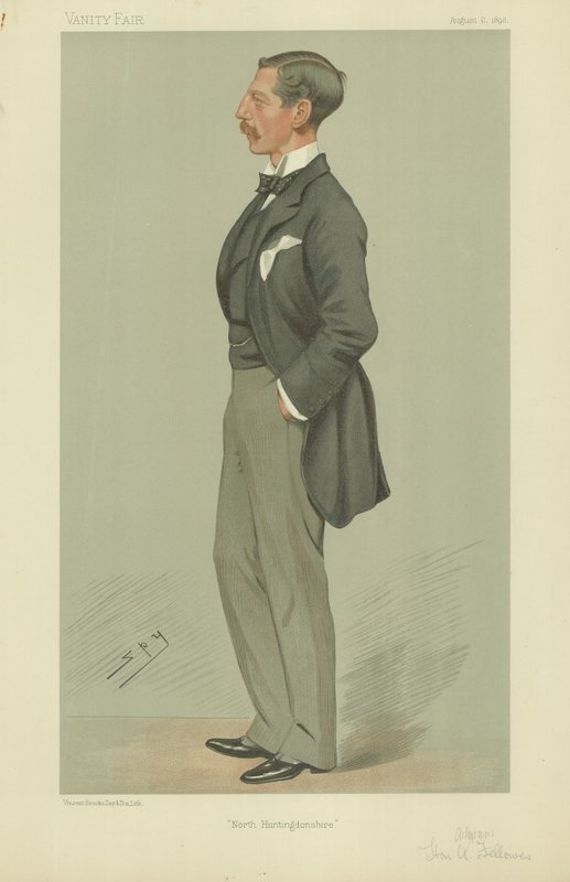 De Eerwaarde Ailwyn Fellowes door Leslie Matthew Ward
