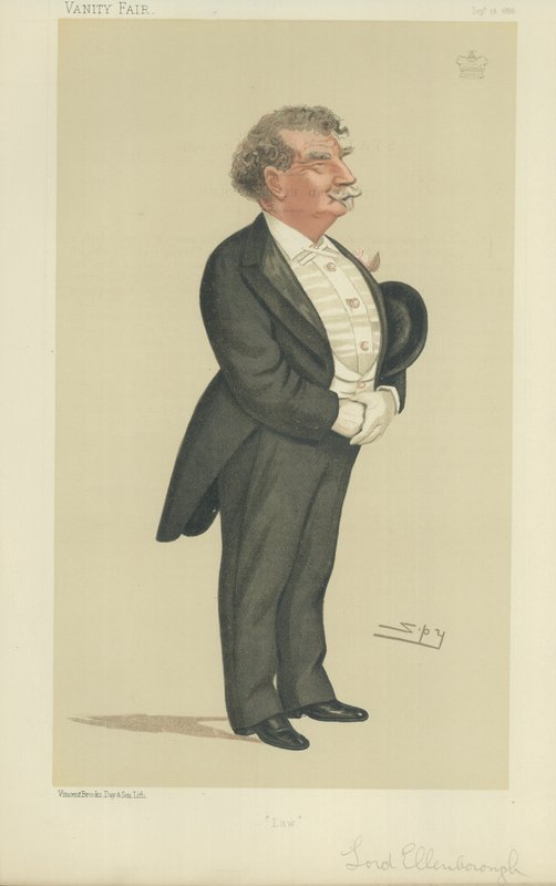 De Heer Ellenborough door Leslie Matthew Ward