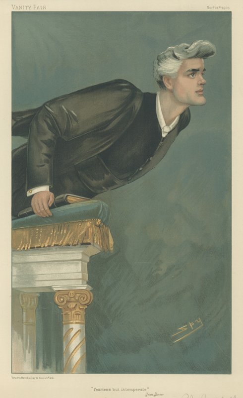 De Eerwaarde Reginald John Campbell door Leslie Matthew Ward