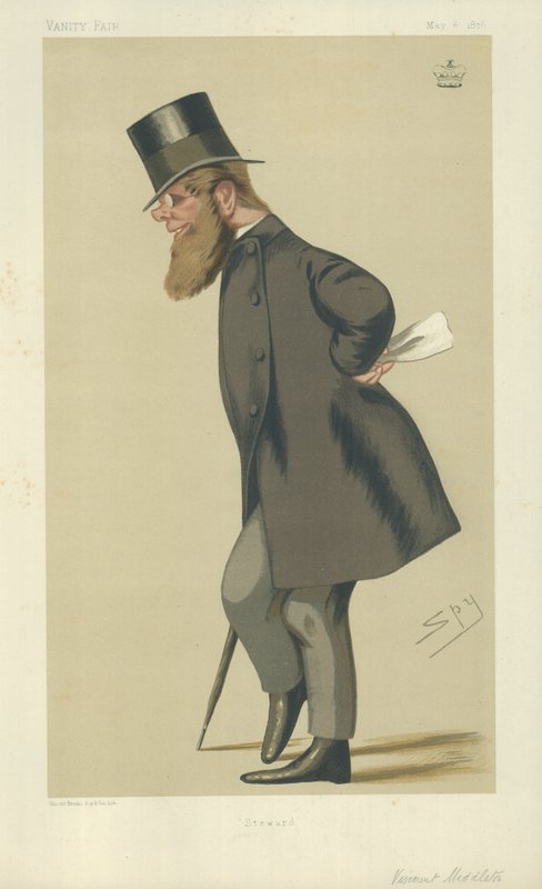 Burggraaf Midleton door Leslie Matthew Ward
