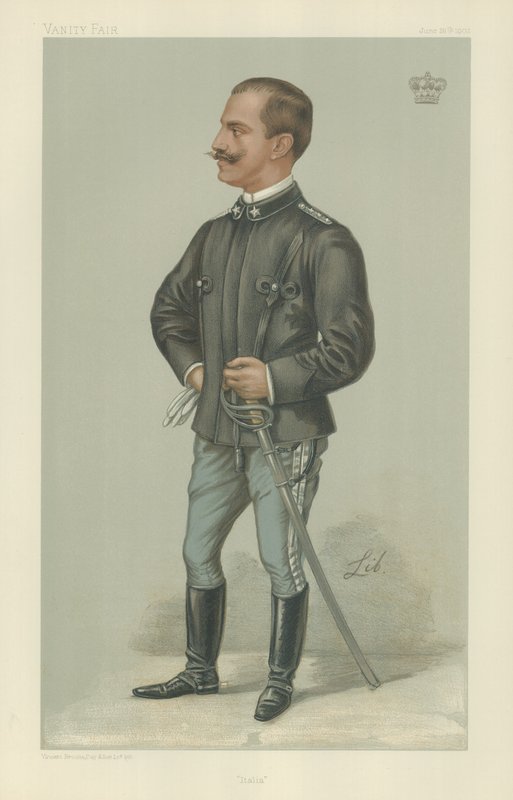 Victor Emanuel III door Liborio Prosperi