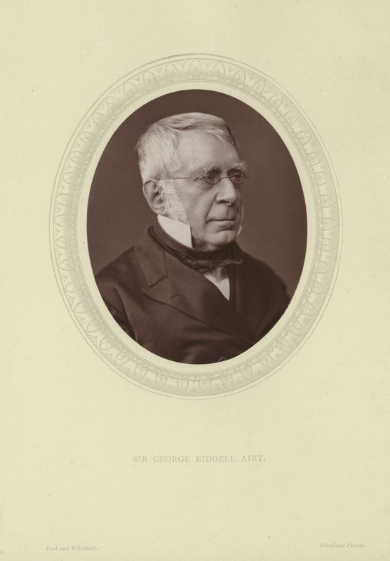 Portret van Sir George Biddell Airy door Lock and Whitfield