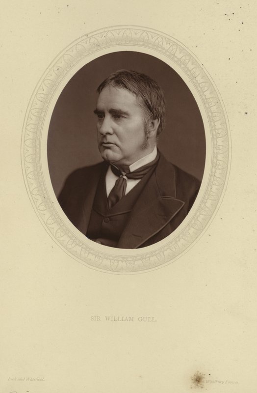 Portret van Sir William Gull door Lock and Whitfield