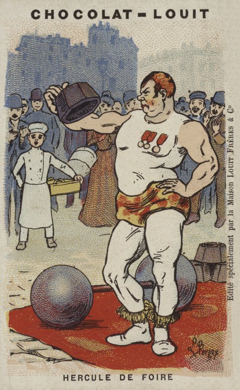 Hercule de Foire door Louis Borgex