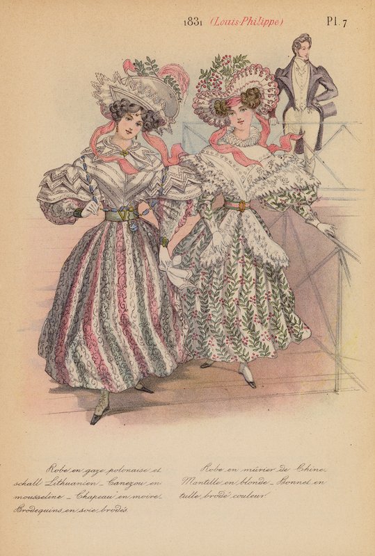 Franse mode: 1831, Louis-Philippe door Louis Colas