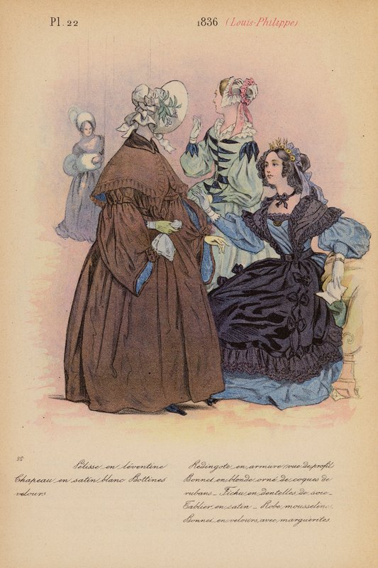 Franse mode: 1836, Louis-Philippe door Louis Colas