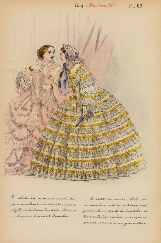 Franse mode: 1854, Napoleon III door Louis Colas