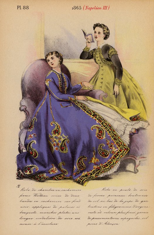 Franse mode: 1865, Napoleon III door Louis Colas