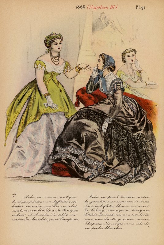 Franse mode: 1866, Napoleon III door Louis Colas