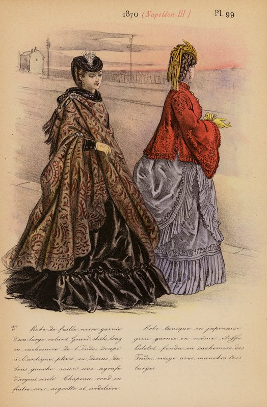Franse mode: 1870, Napoleon III door Louis Colas