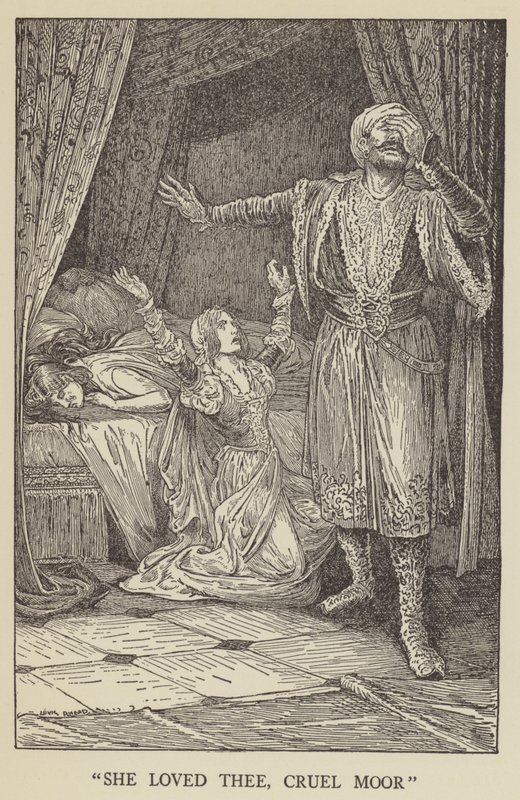Ze hield van je, wrede Moor door Louis John Rhead