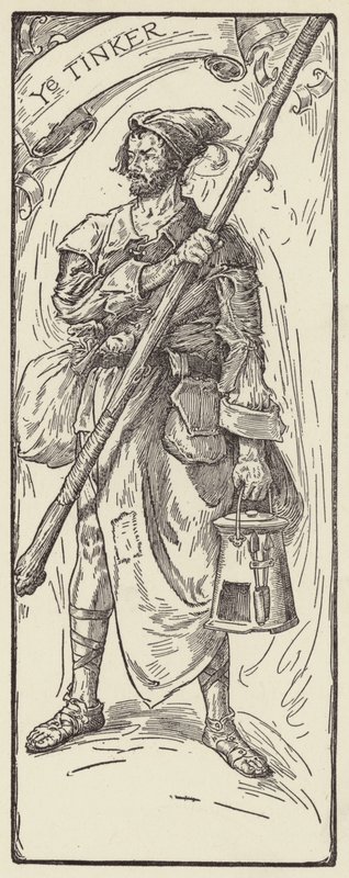 De Tinker door Louis John Rhead