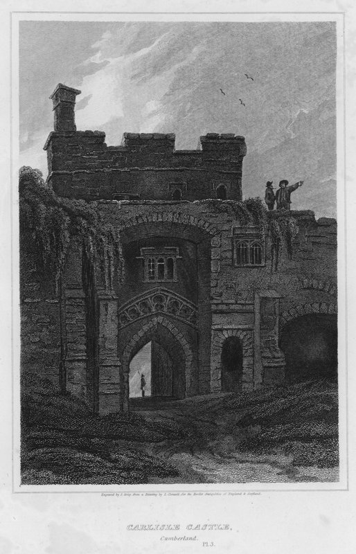 Kasteel Carlisle, Cumberland door Luke (after) Clennell