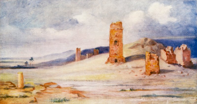 Dodenstorens, Palmyra door Margaret Thomas