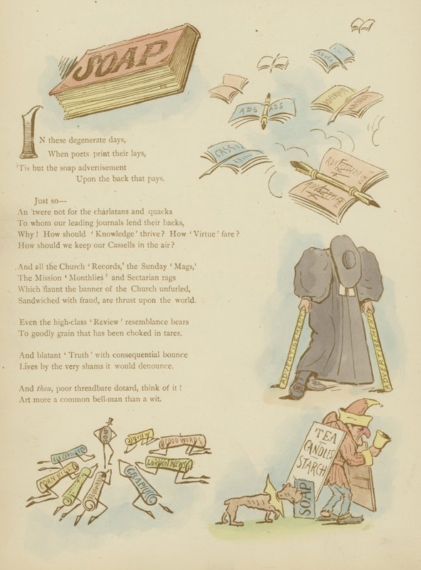 Pagina uit De Satiren van Cynicus door Martin Cynicus Anderson