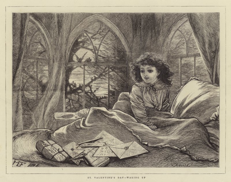 Valentijnsdag, wakker worden door Mary Ellen Edwards