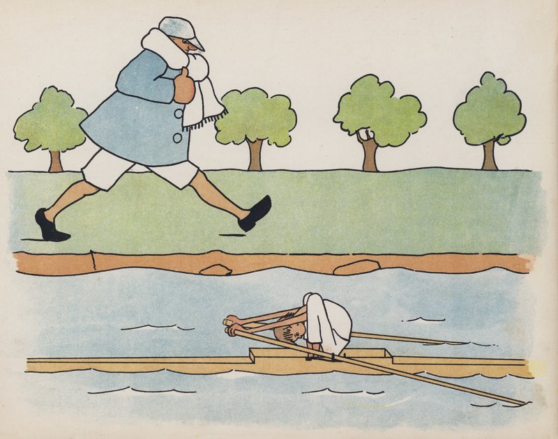 Wonderbaarlijk Engeland: Schooljongen roeit door Mary Francis Ames