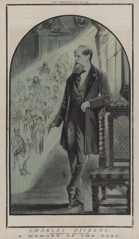Charles Dickens door Matthew
