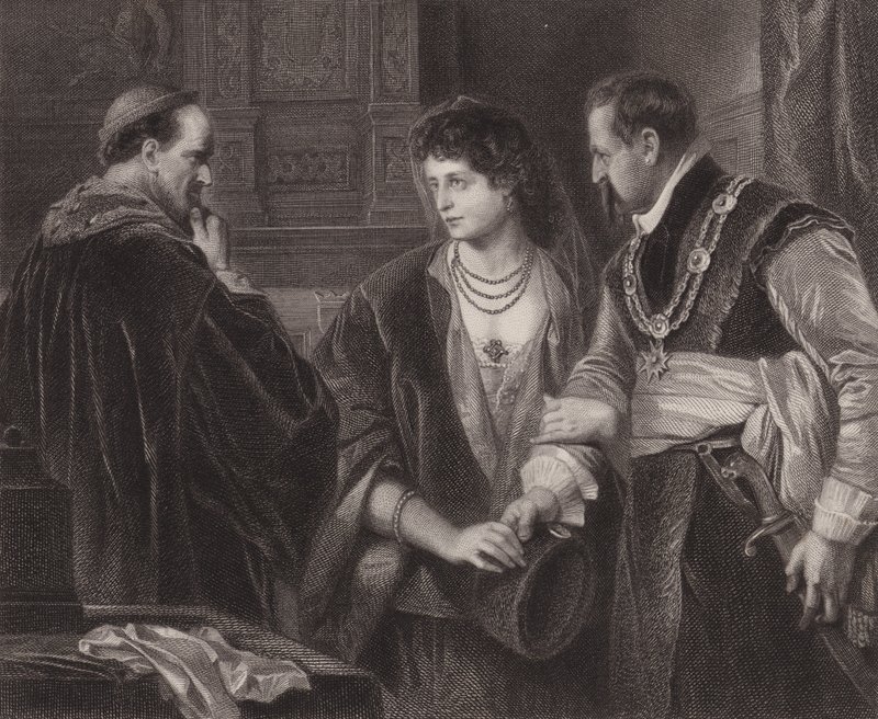 Shakespeare: Het winterverhaal (gravure) door Max Adamo