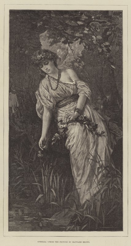 Ophelia door Maynard Brown