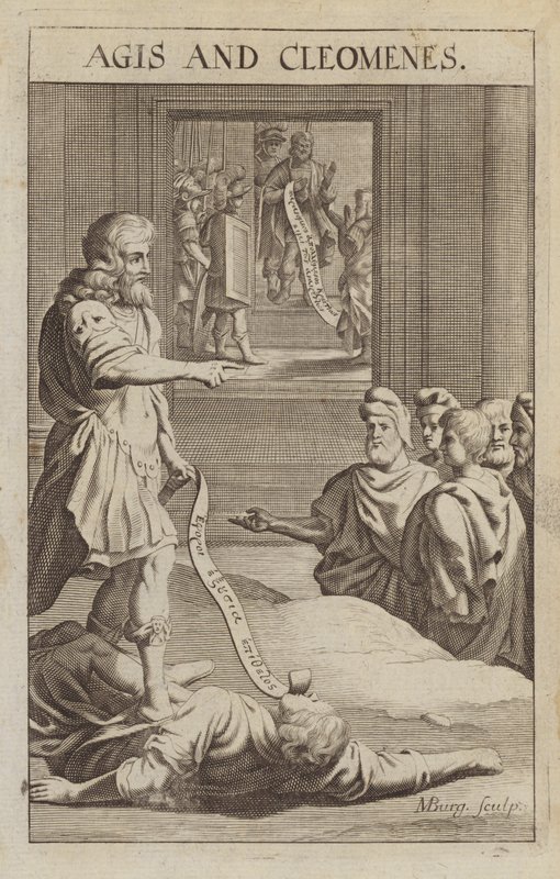 Agis IV en Cleomenes III, Spartaanse koningen door Michael Burghers