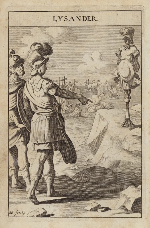 Lysander, Spartaanse admiraal door Michael Burghers