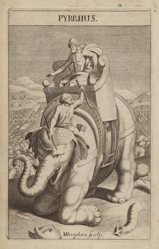 Pyrrhus, Griekse generaal en staatsman door Michael Burghers