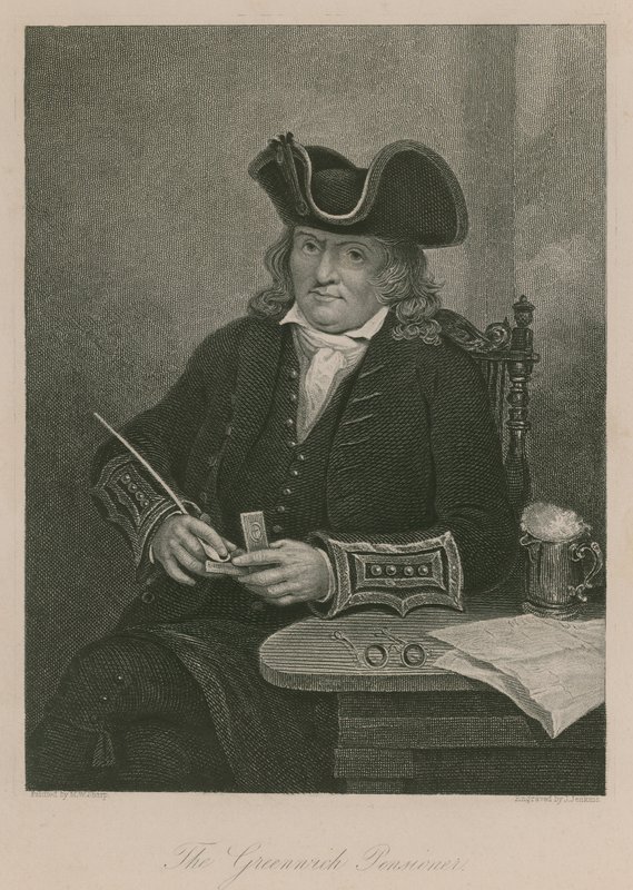 De Greenwich-pensionaris door Michael William Sharp