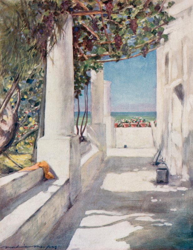 Capri door Mortimer Ludington Menpes