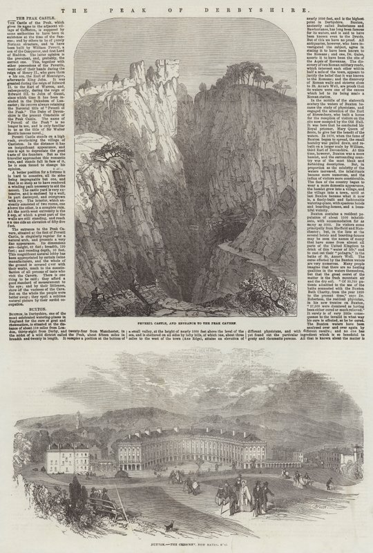 De Piek van Derbyshire door Myles Birket Foster