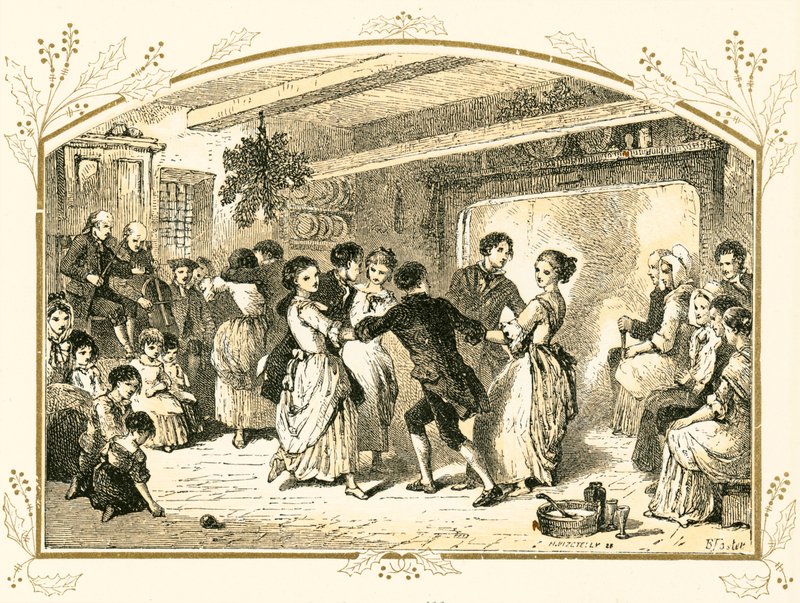 Kate, Dick, Ralph en Molly door Myles Birket Foster